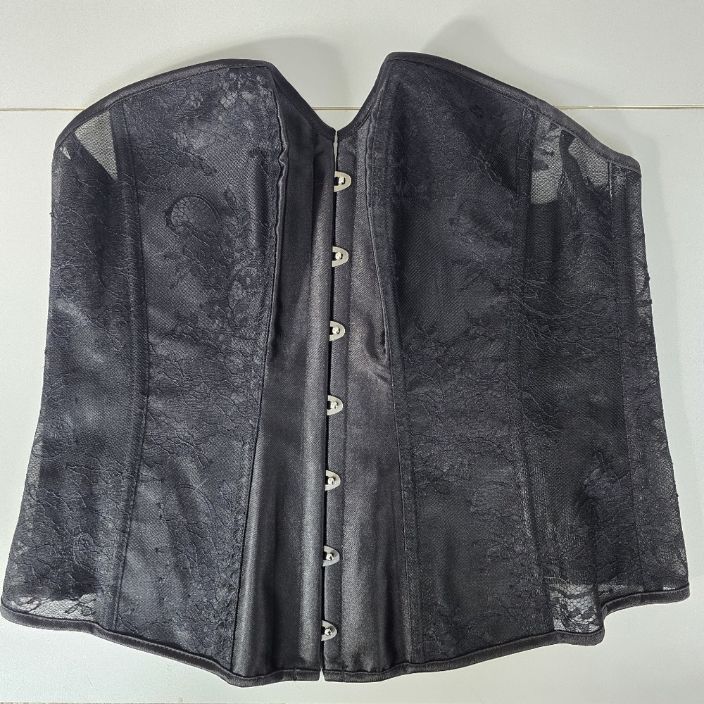 Adore Me Black Lace Detail
